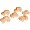 Natural Wooden Toy Cars