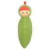 Organic Rattle Doll - Peapod