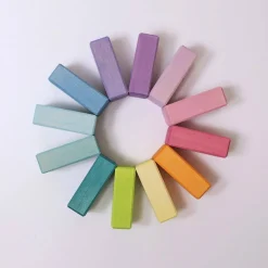 Pastel Duo Wooden Block Set