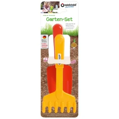 2 Piece Garden Set - Includes Hand Rake & Shovel