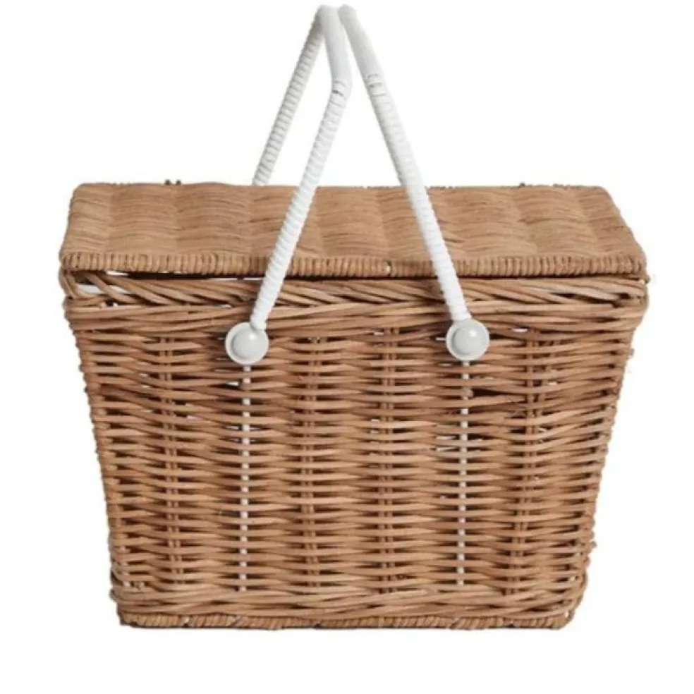 Piki Rattan Picnic Basket