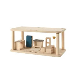 PlanSpace Modular Wooden Dollhouse -  Kitchen And Dining Room
