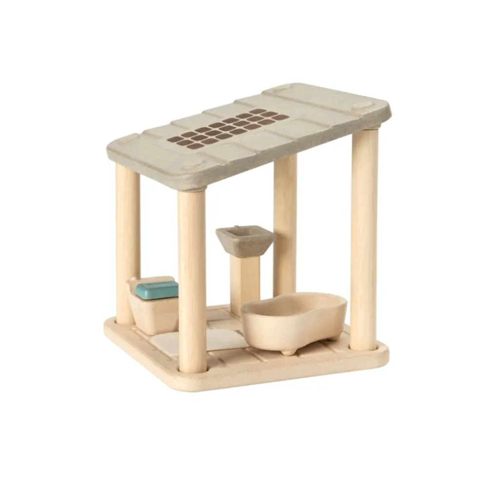 PlanSpace Modular Wooden Dollhouse - Bathroom
