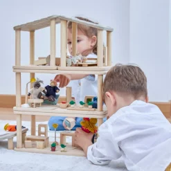 PlanSpace Modular Wooden Dollhouse - Living Room