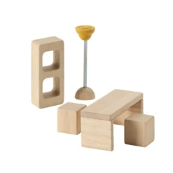 PlanSpace Modular Wooden Dollhouse - Kitchen And Dining Room
