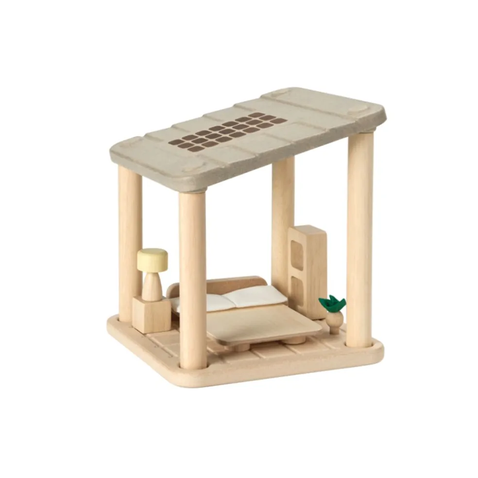 PlanSpace Modular Wooden Dollhouse - Bedroom