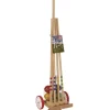 4 Player Croquet Set with Trolley