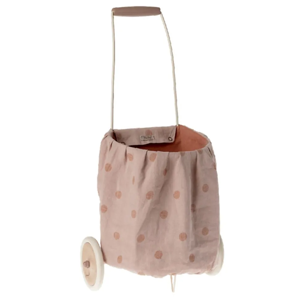 Polka Dot Trolley - Rose