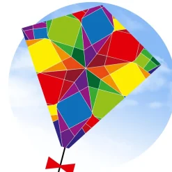 Rainbow Mosaic Kite