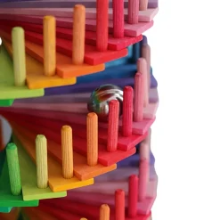 Rainbow Musical Ball Run Assembly Set
