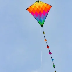 Rainbow Patchwork Kite
