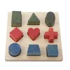 Rainbow Shapes Wooden Puzzle