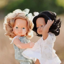 Realistic Montessori Doll - White Girl with Vitiligo