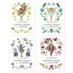Set of Four Seasonal Flower Fairy Books by Cicely Mary Barker