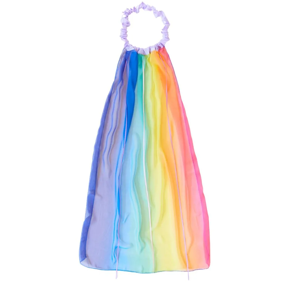 Silk Rainbow Veil
