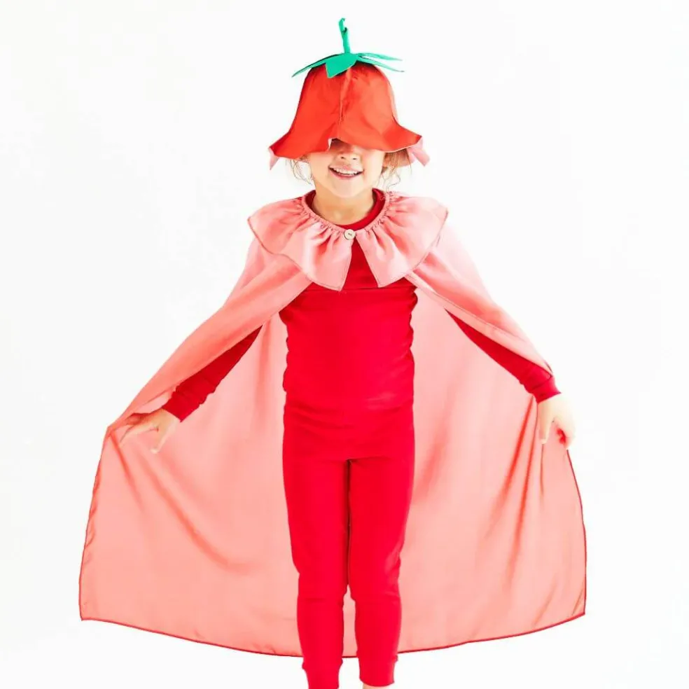 Silk Strawberry Hat