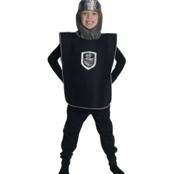 Silver Knight Tabard & Crown Set