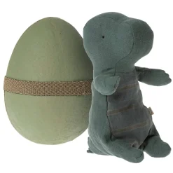 Small Gantosaurus in Egg - Dark Petrol