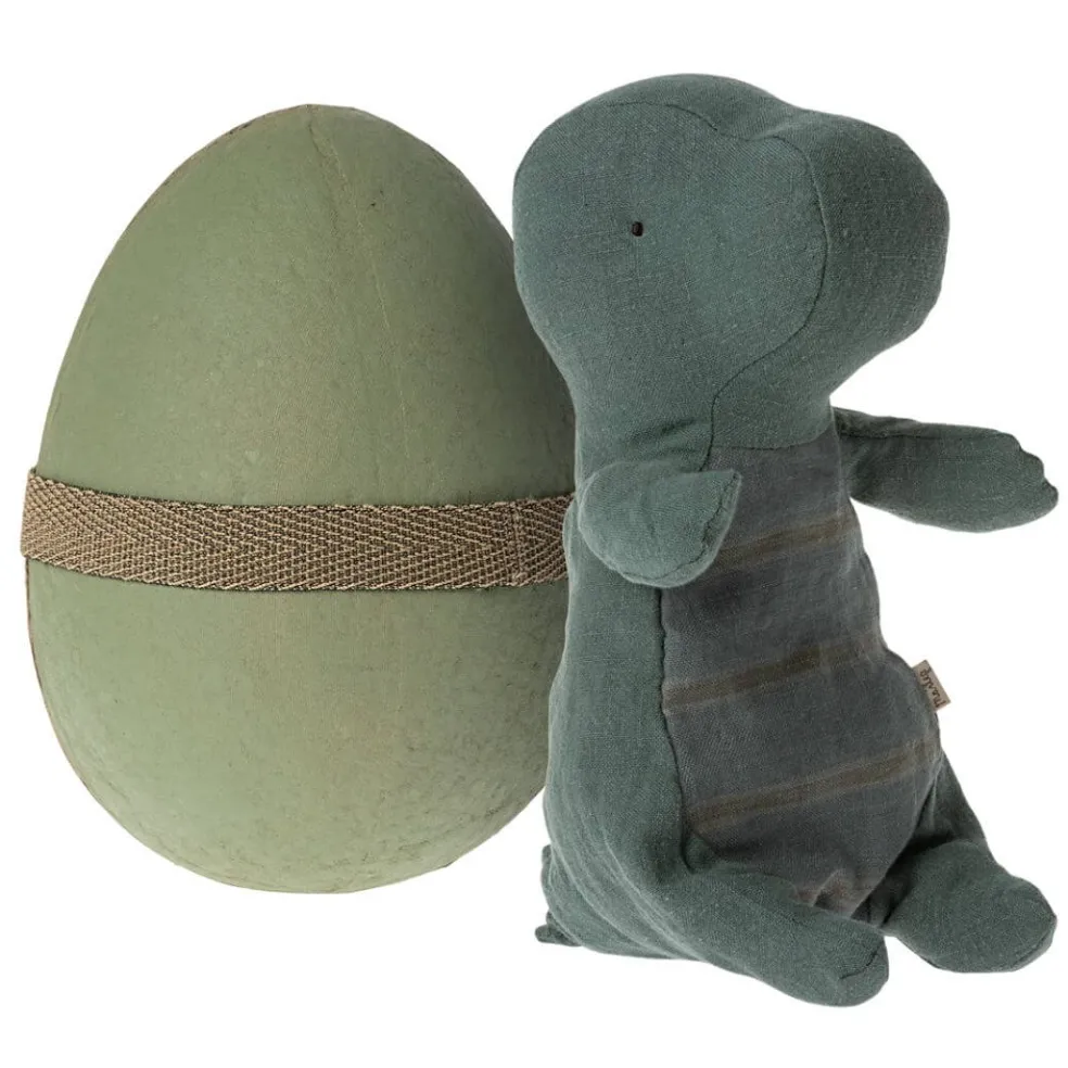 Small Gantosaurus in Egg - Dark Petrol