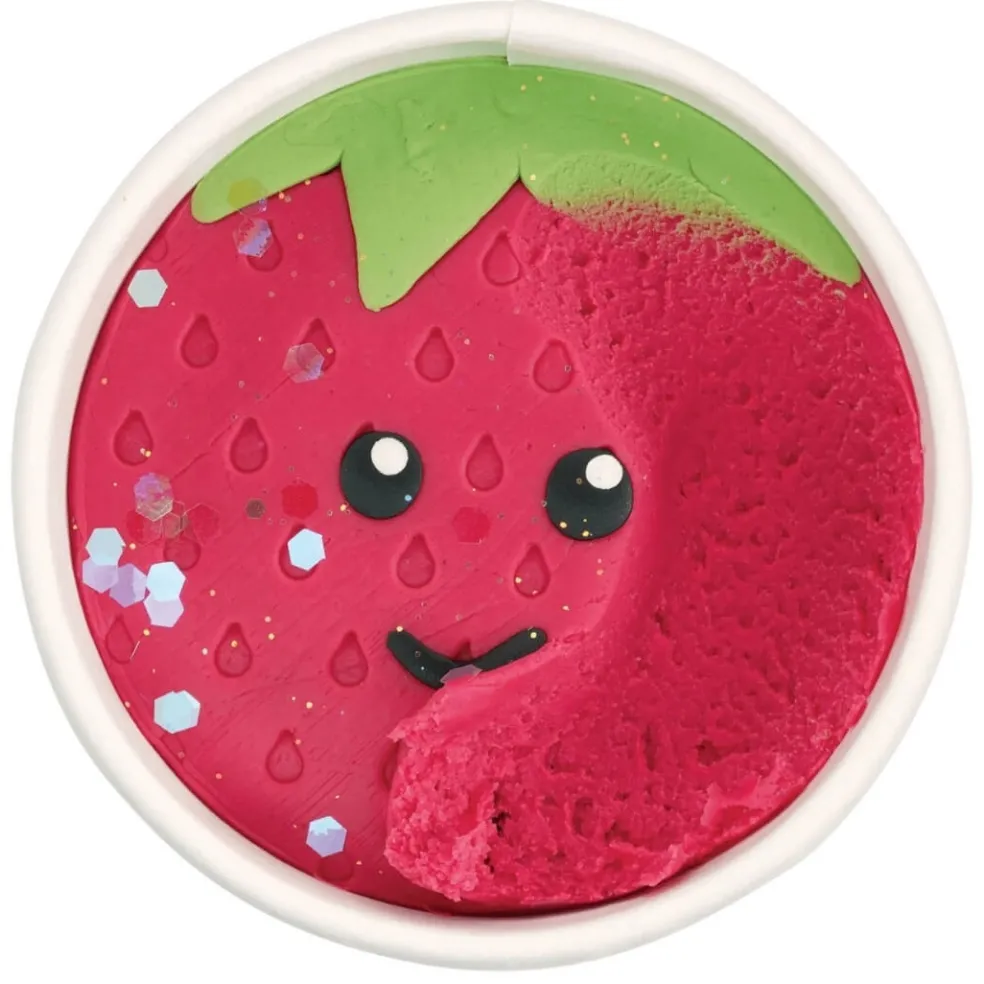 Strawberry Mary Play Dough Cup