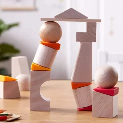 Teetering Towers Wooden Block Set