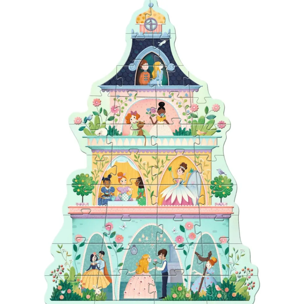 The Princess Tower 36 Piece Giant Floor Jigsaw Puzzle