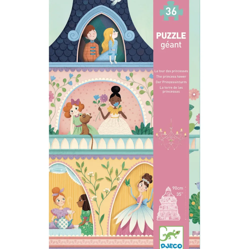 The Princess Tower 36 Piece Giant Floor Jigsaw Puzzle