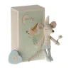 Tooth Fairy Mouse in a Matchbox - Little Brother
