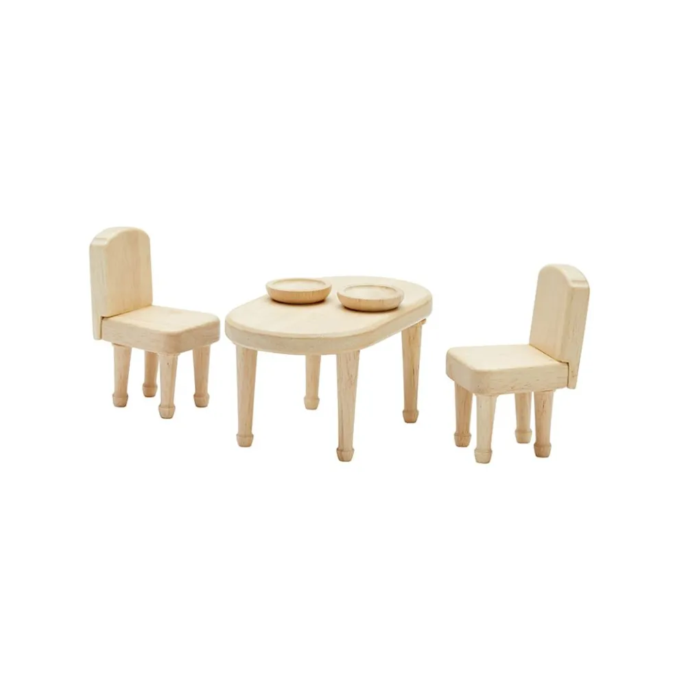 Victorian Wooden Dollhouse Furniture Set