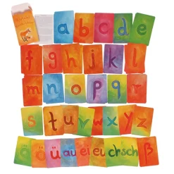 Waldorf Alphabet Letter Cards - Supplementary Pack