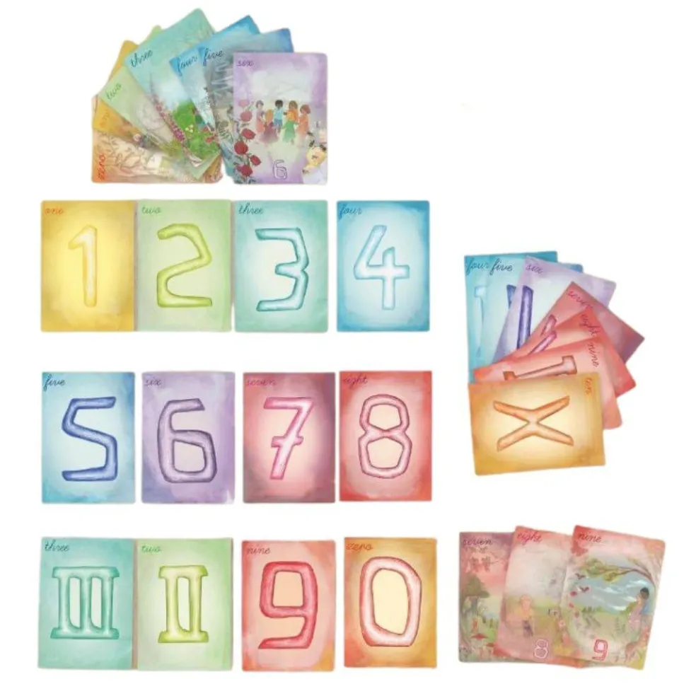 Waldorf Numbers Cards Set
