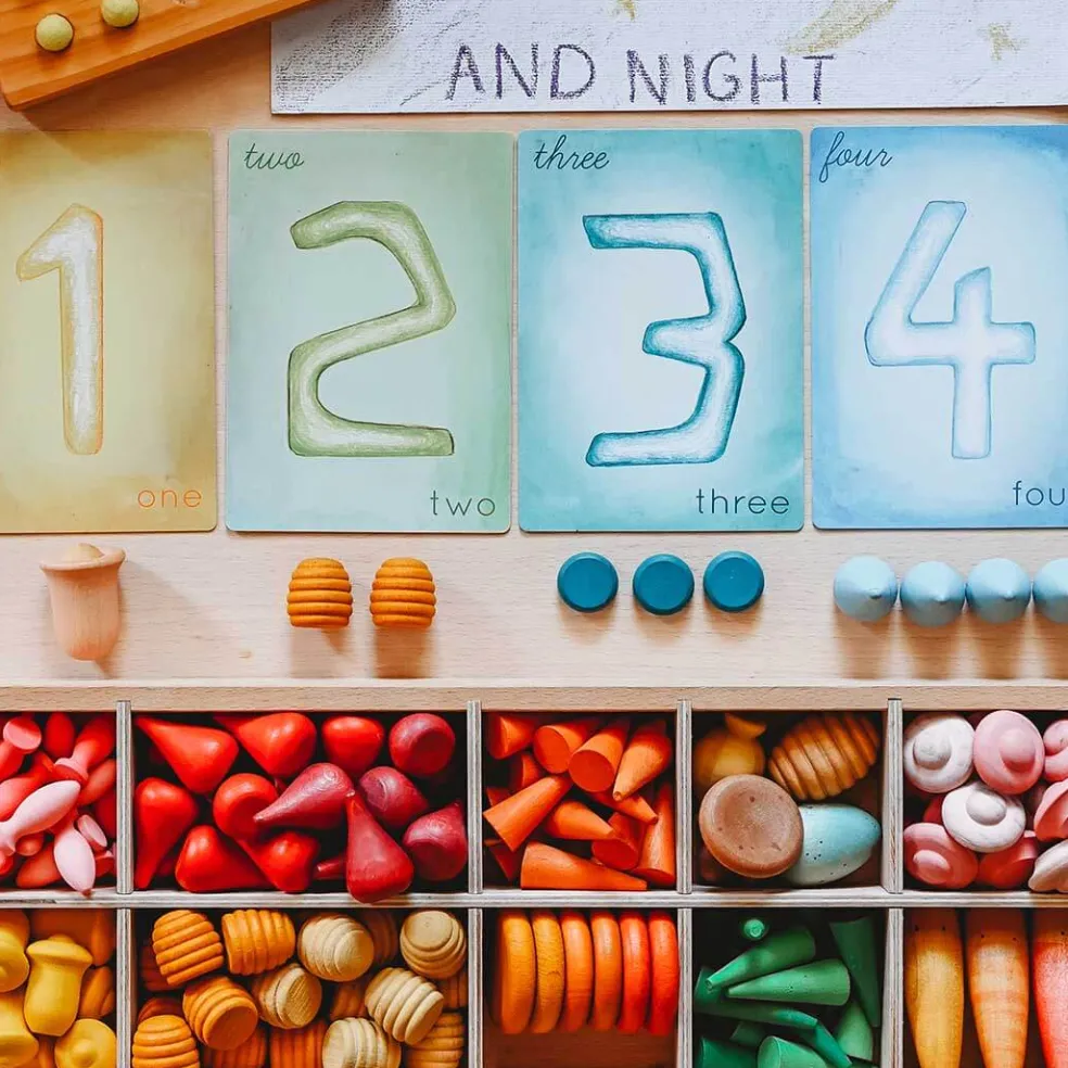 Waldorf Numbers Cards Set