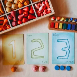 Waldorf Numbers Cards Set