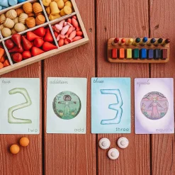 Waldorf Numbers Cards Set