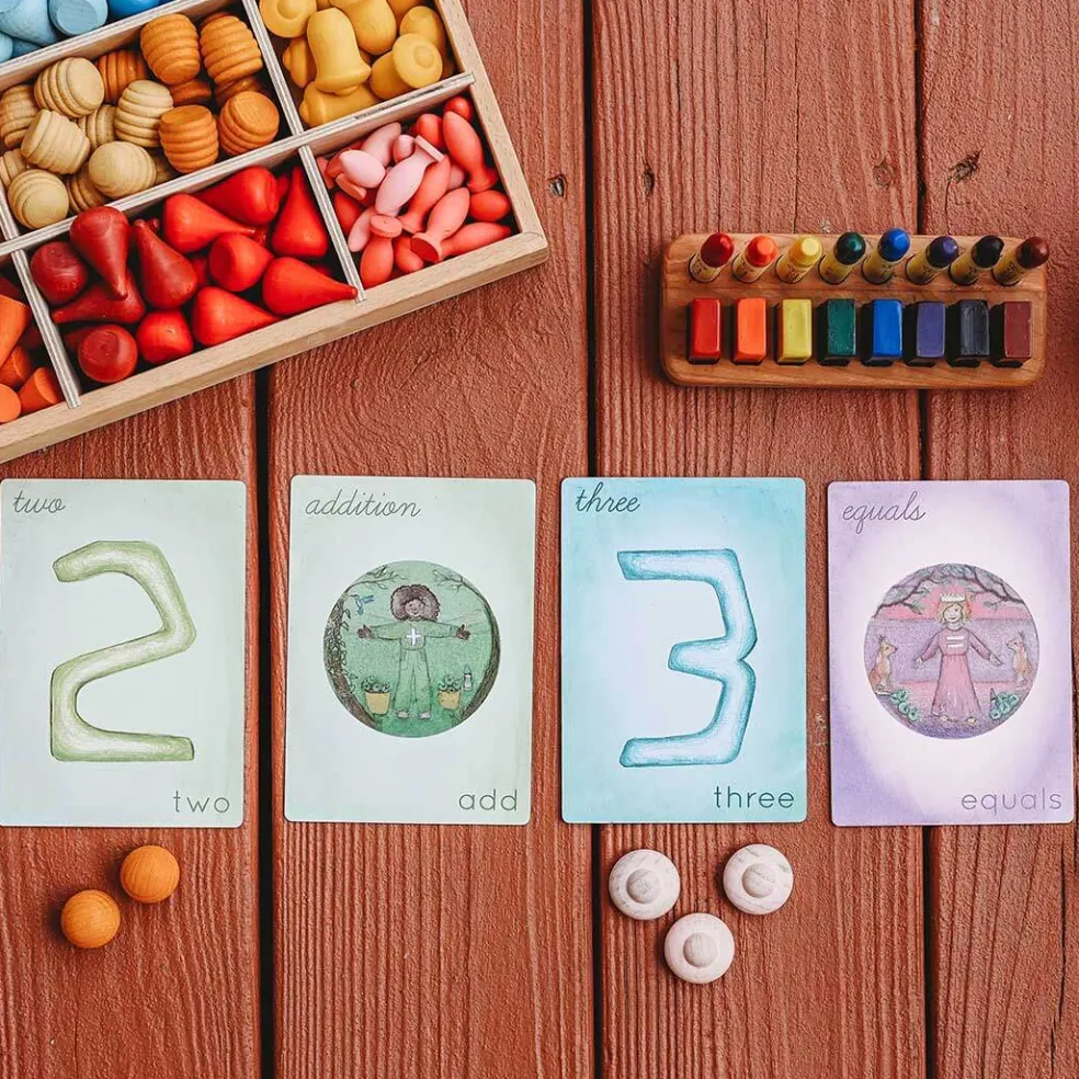 Waldorf Numbers Cards Set