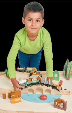 Wild Pines Wooden Train Set