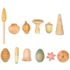 Wonders: A Collection of 12 Wooden Plant-Inspired Play Pieces
