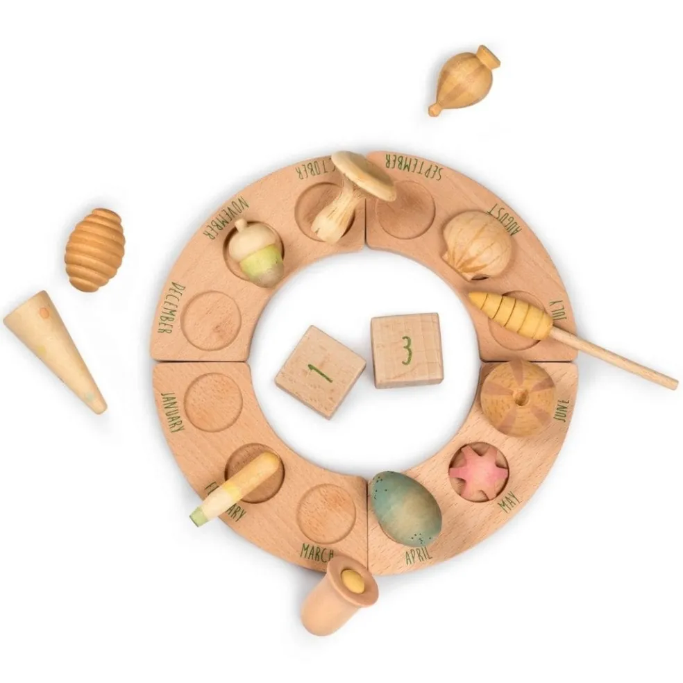 Wonders: A Collection of 12 Wooden Plant-Inspired Play Pieces