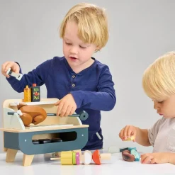 Wooden Barbeque Play Set