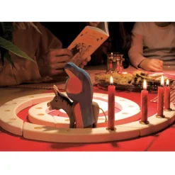 Wooden Birthday / Advent Spiral