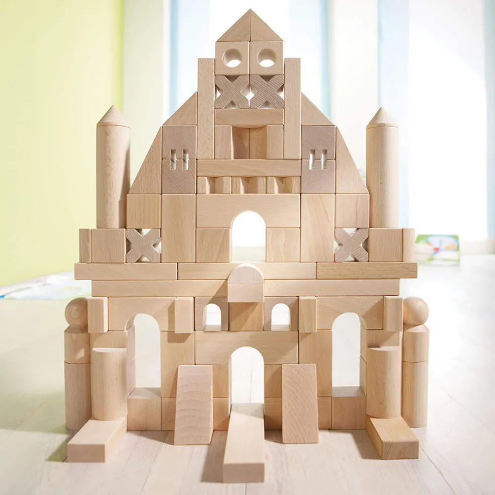 Wooden Building Blocks - Extra Large Set