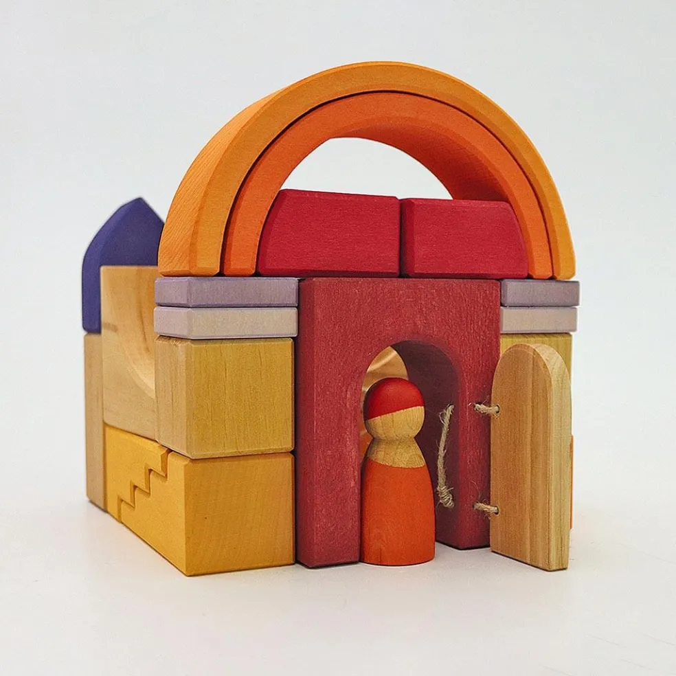 Wooden Building World Desert Sand Set