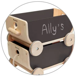 Wooden Chalkboard Wagon