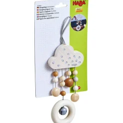 Wooden Dangling Figure Dots with Bell