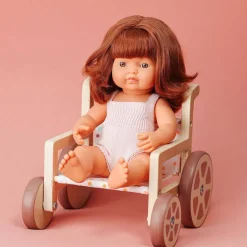 Wooden Doll Wheelchair