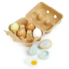 Wooden Eggs, Set of 6