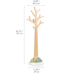 Wooden Forest Coat Stand