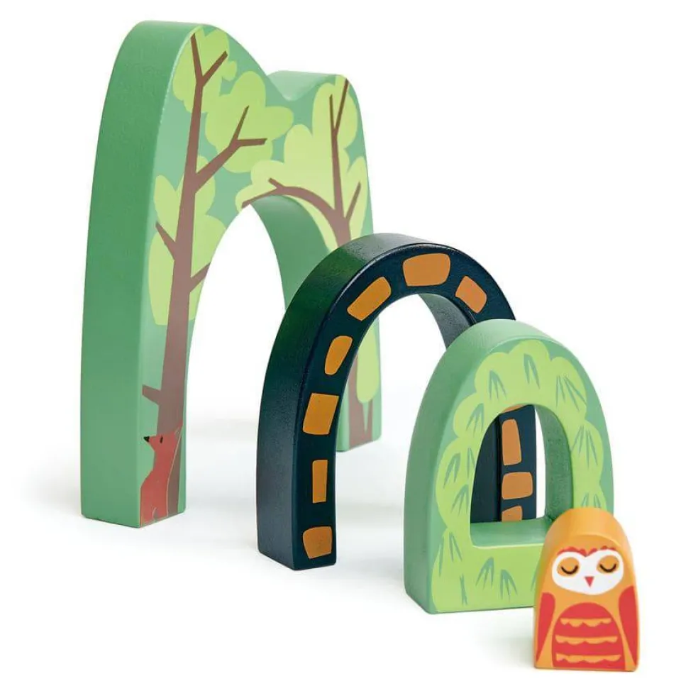 Wooden Forest Tunnels