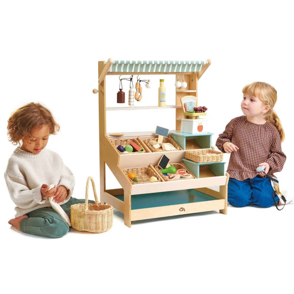 Wooden Market Stall