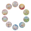 Wooden Math Number Coins Set